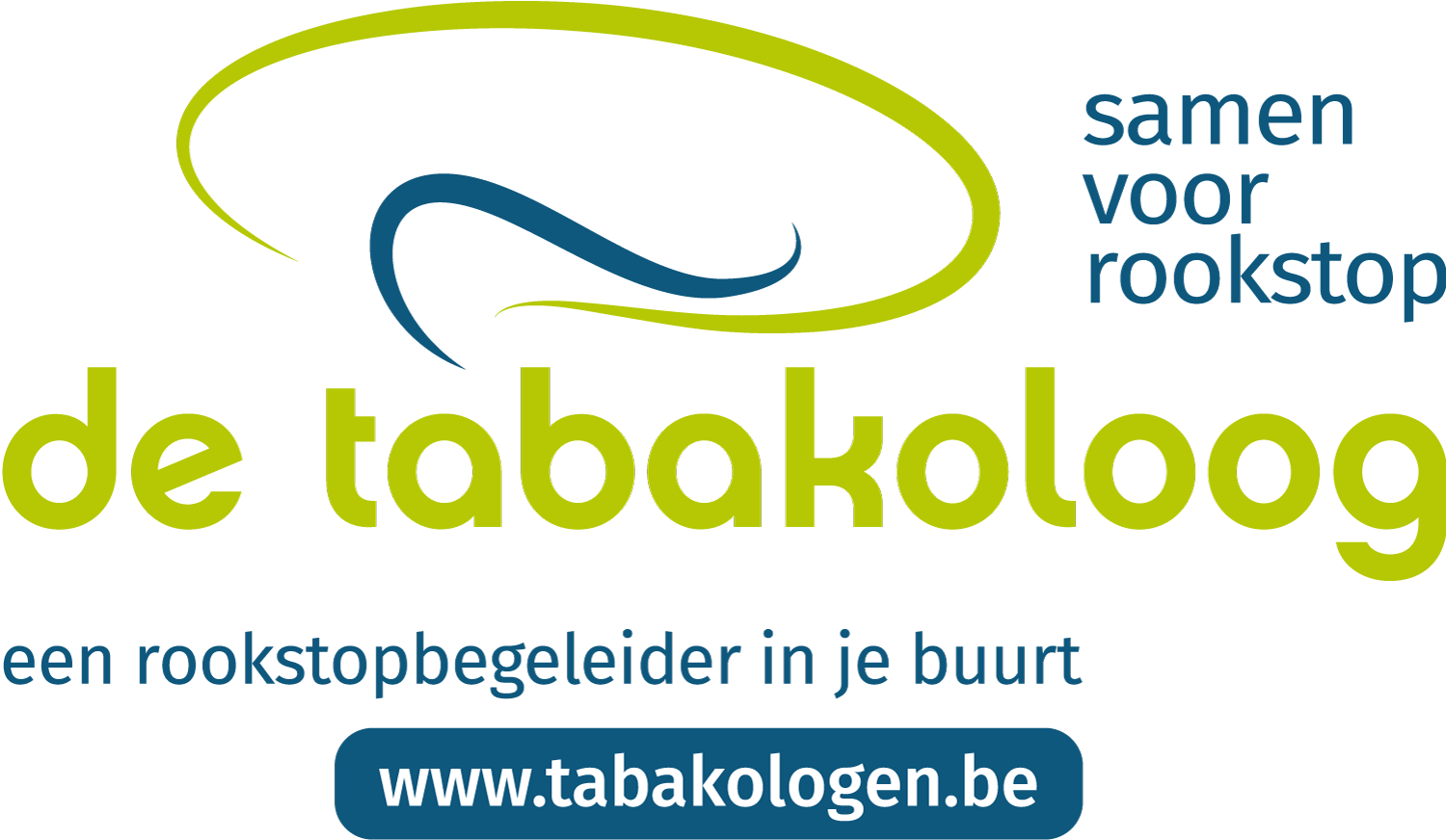 Logo de tabakoloog met website PNG