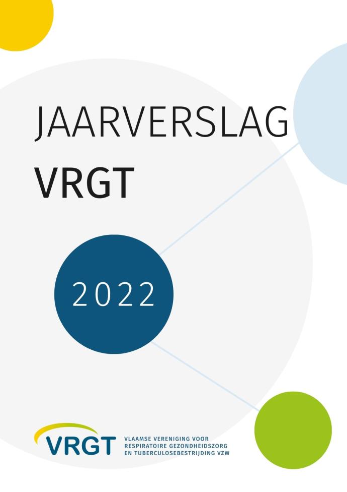 Voorpagina jaarverslag 2022